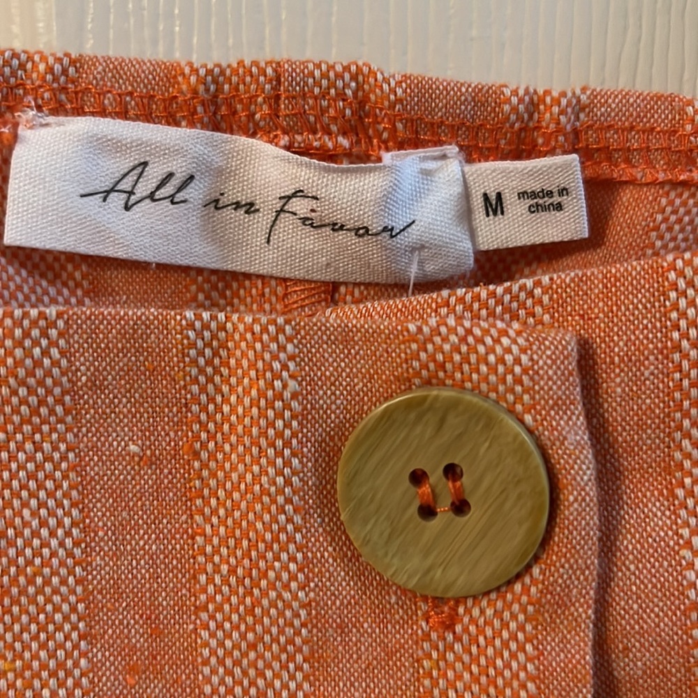 All in Favor crop top NWT size M - Picture 2 of 5